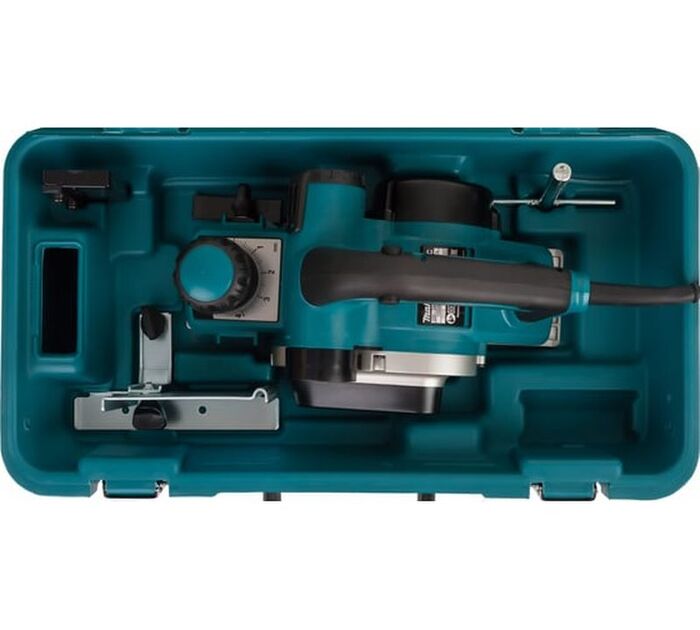Электрический рубанок Makita KP 0810 CK, 1050 Вт,  Зеленый №5