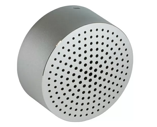 Портативная колонка Xiaomi Bluetooth Mi Portable Round Box, Серебристый детальное изображение - 2