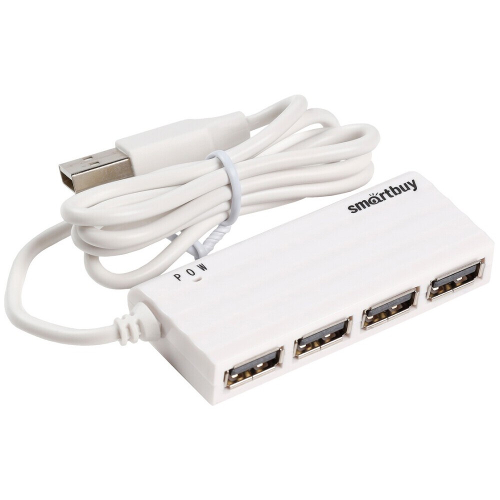 USB-концентратор SmartBuy SBHA-6810-W, Белый детальное изображение - 2