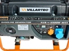 Генератор бензиновый VILLARTEC GG 6300C, 5 кВт, Оранжевый вариант - 3