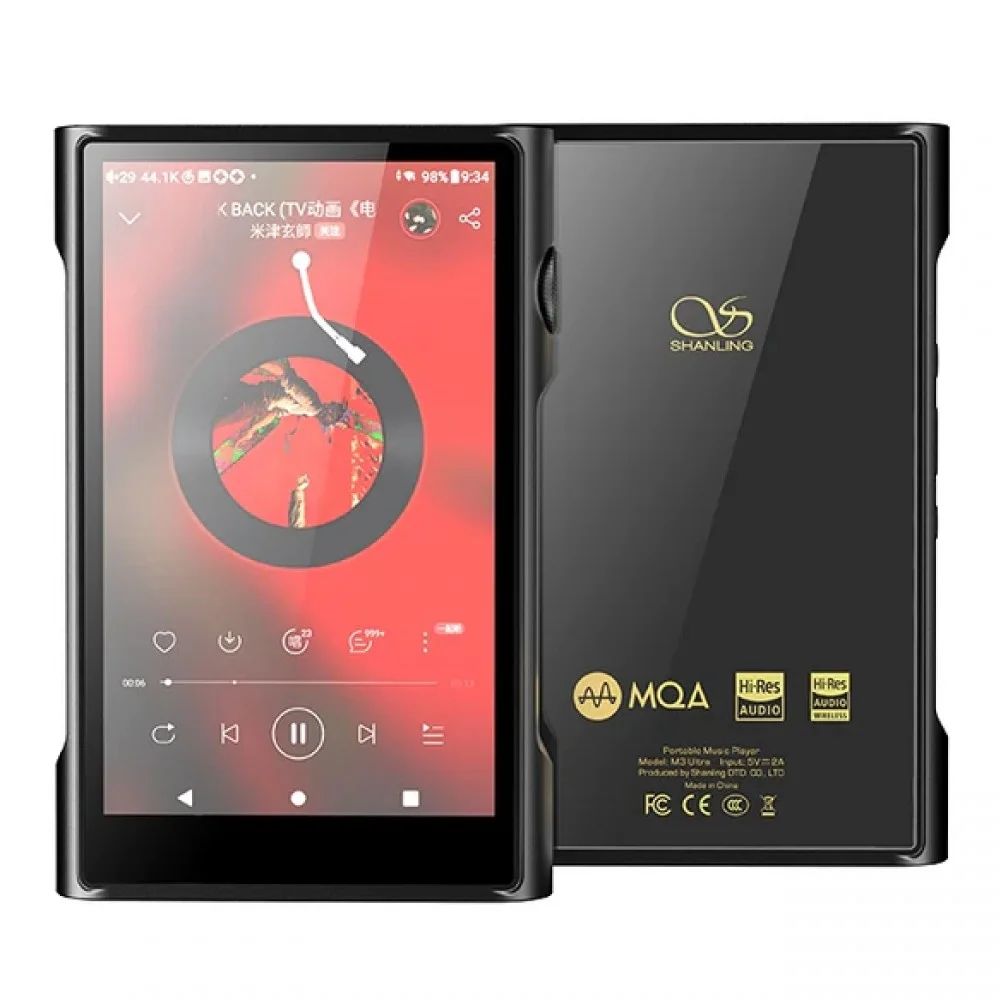 MP3-плеер Shanling M3 Ultra, Черный детальное изображение - 2