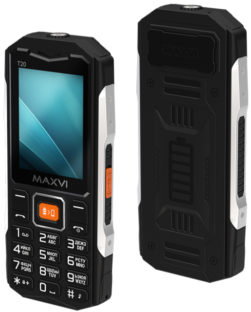 Мобильный телефон MAXVI T20, 32 Мб, Черный, Dual mini-SIM детальное изображение - 3