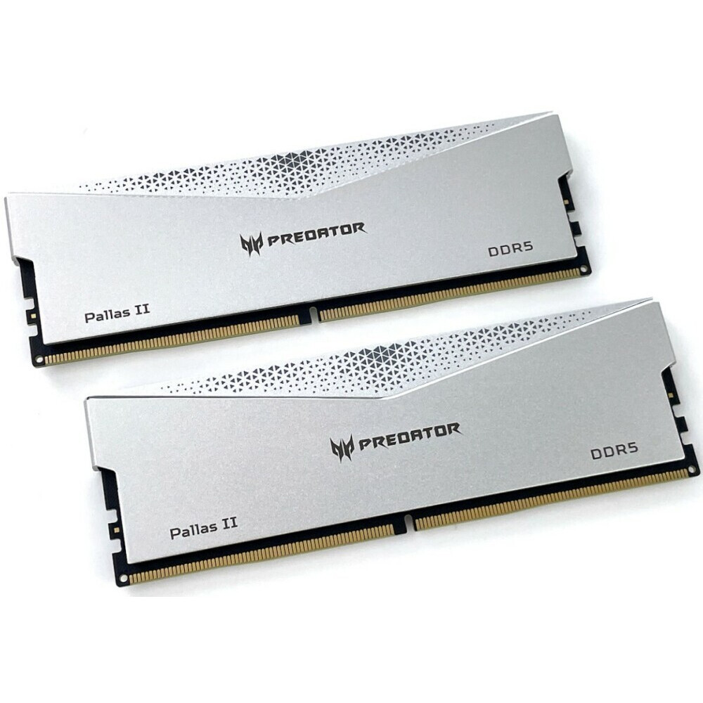 Оперативная память Acer Predator Pallas II Silver DDR5 6400MHz, BL.9BWWR.377, 2x32 Гб KIT, 64 Гб детальное изображение - 2