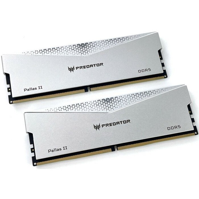 Оперативная память Acer Predator Pallas II Silver DDR5 6400MHz, BL.9BWWR.377, 2x32 Гб KIT, 64 Гб №2