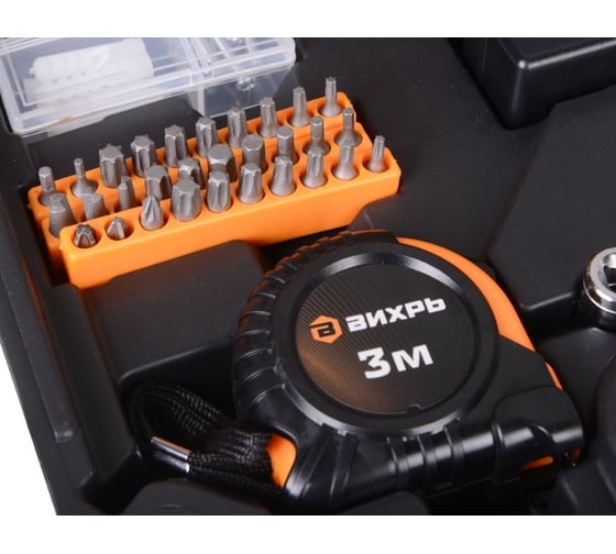 Аккумуляторная дрель-шуруповерт Вихрь ДА-12Л-2КН, 30 Нм, 12 В детальное изображение - 8