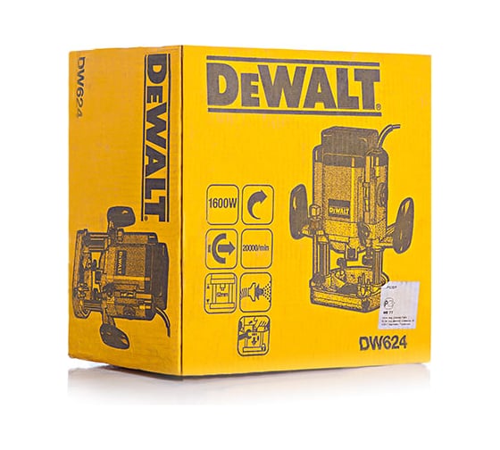 Фрезер DEWALT DW 624, 1600 Вт, Желтый детальное изображение - 2