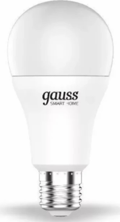 Умная лампочка Gauss Smart Home E27, 10 Вт, 1055 Лм, Белый детальное изображение - 1