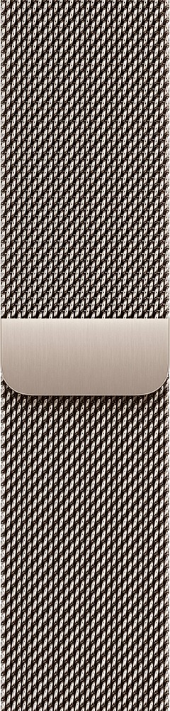 Умные часы Apple Watch Series 11 42 мм, Slate Titanium Case with Natural Milanese Loop, GPS + Cellular, Черный/Серебристый детальное изображение - 3