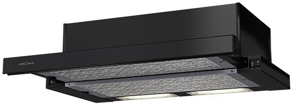Вытяжка Krona KAMILLA 600 BLACK, Черный (1 мотор) детальное изображение - 4