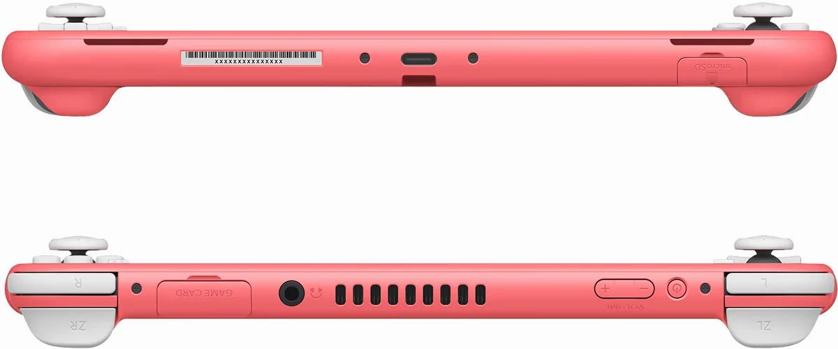 Портативная приставка  Nintendo Switch Lite 32 ГБ, Коралловый детальное изображение - 6