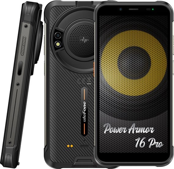 Смартфон UleFone Power Armor 16 Pro 64 ГБ, Черный, Dual nano SIM детальное изображение - 5