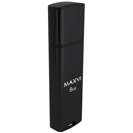 USB Flash накопитель MAXVI MP2 8 ГБ, черный детальное изображение - 2