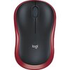 Мышь Logitech M185  (910-002240910-002237910-002633), Красный, Черный вариант - 2