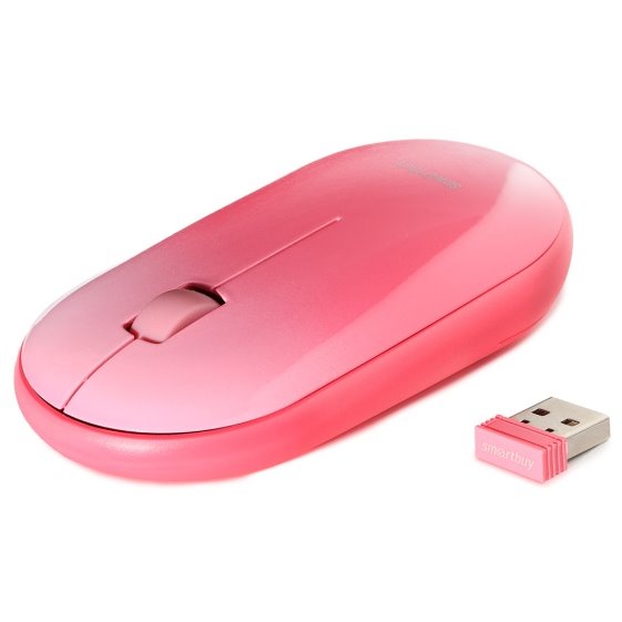 Мышь SmartBuy 266AG, Розовый детальное изображение - 2