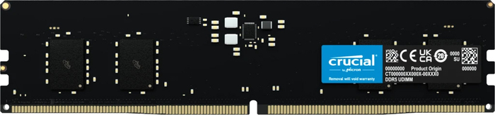 Оперативная память Crucial DDR5 4800MHz, CT32G48C40U5, 32 Гб №1