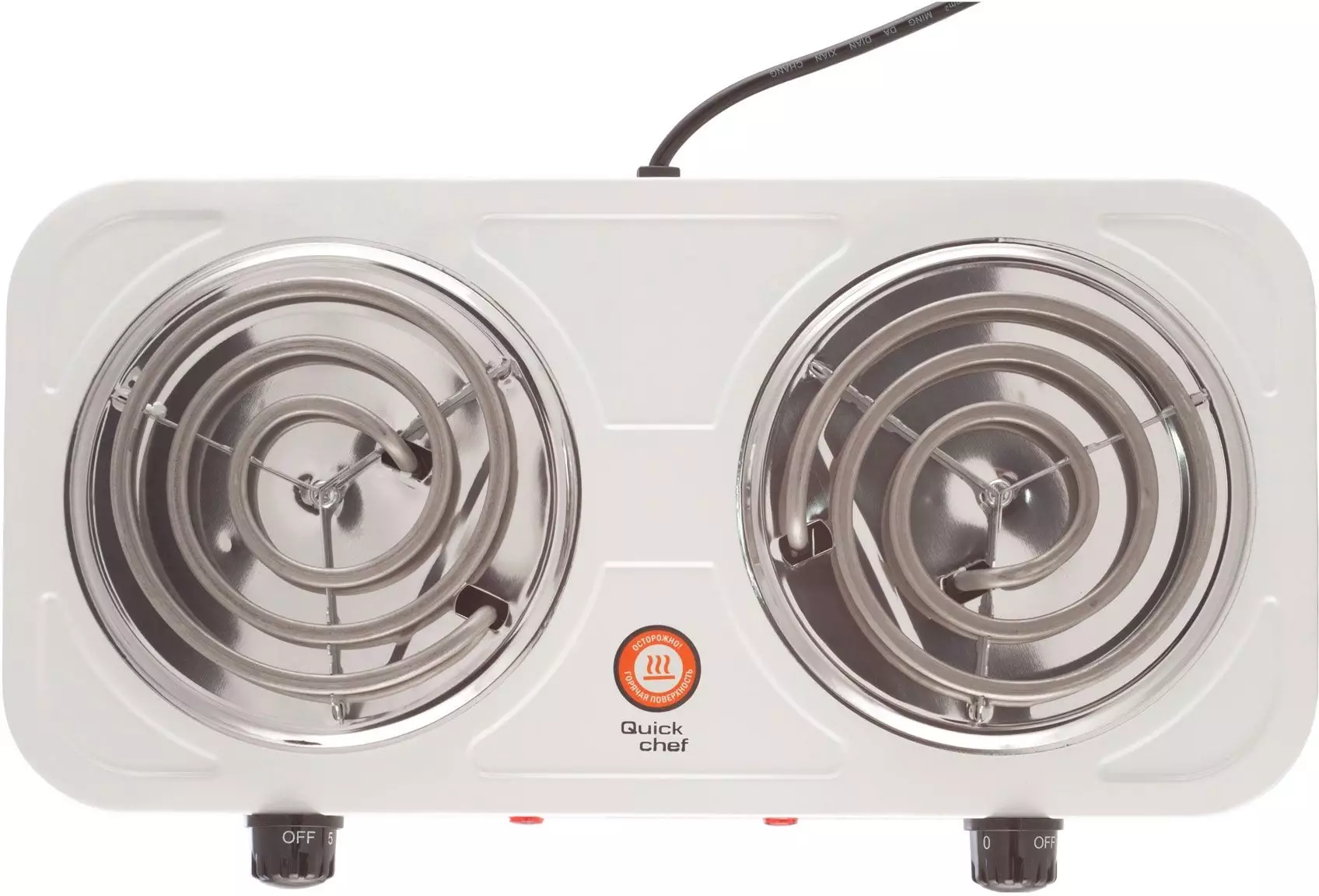 Плита Электрическая Centek CT-1509, Белый детальное изображение - 2