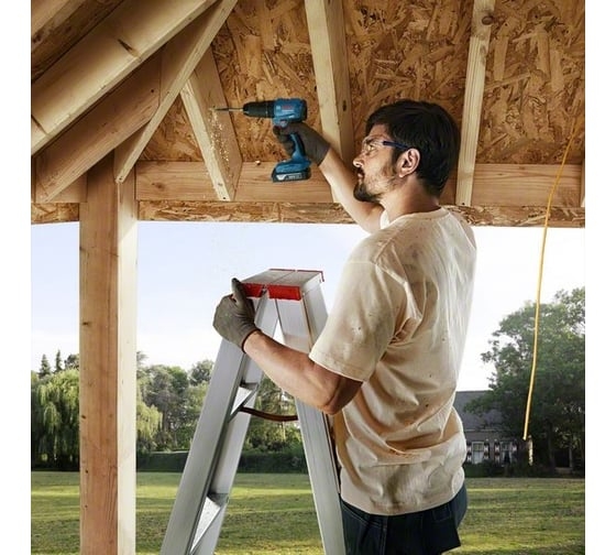 Аккумуляторная ударная дрель-шуруповерт Bosch GSB 185-LI, 18 В, 50 Нм, 2 А·ч, 06019K3100 детальное изображение - 3