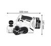 Электрический рубанок Bosch GHO 14.4 V-LI Professional 0.601.5A0.401, 600 Вт,  Синий вариант - 2