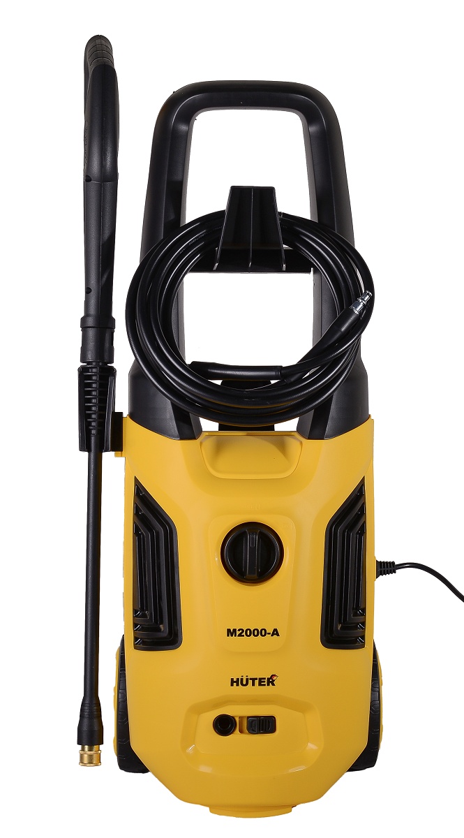 Мойка высокого давления HUTER M2000-A, 1.9 кВт, 165 бар, Желтый детальное изображение - 1