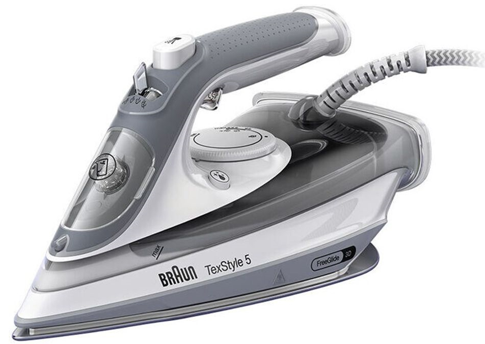 Утюг Braun TexStyle 5 SI 5078, Белый/Серый детальное изображение - 1
