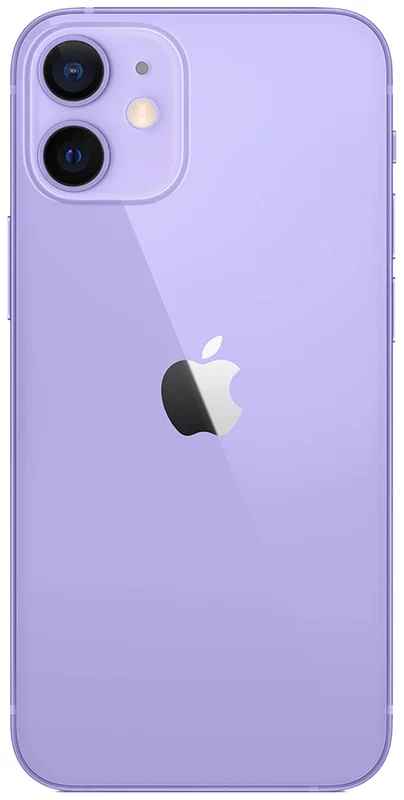 Смартфон Apple iPhone 12 64 Гб, Фиолетовый, nano SIM + eSIM детальное изображение - 3
