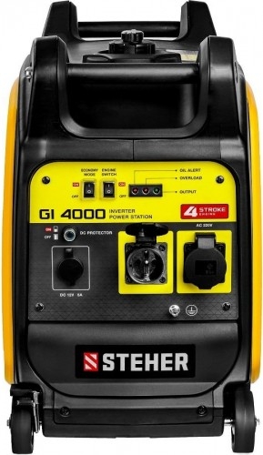 Генератор бензиновый STEHER GI-4000, 3 кВт, Желтый детальное изображение - 3