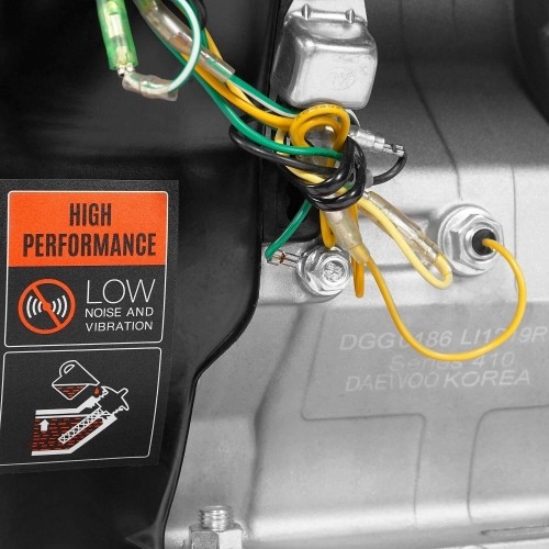 Генератор бензиновый DAEWOO GDA 6500, 5 кВт, Оранжевый детальное изображение - 11