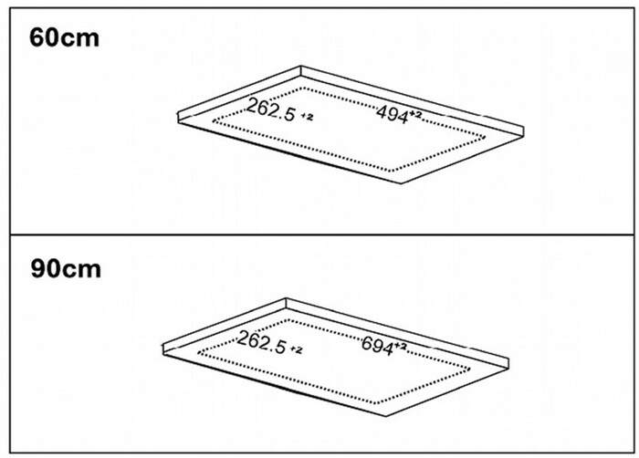 Вытяжка Elica Hidden 2.0 IX/A/90, Серебряная №9