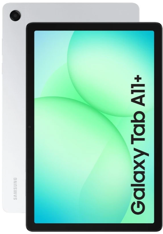 Планшет Samsung Galaxy Tab A11+ 8/256 ГБ, Серебристый, Wi-Fi детальное изображение - 1