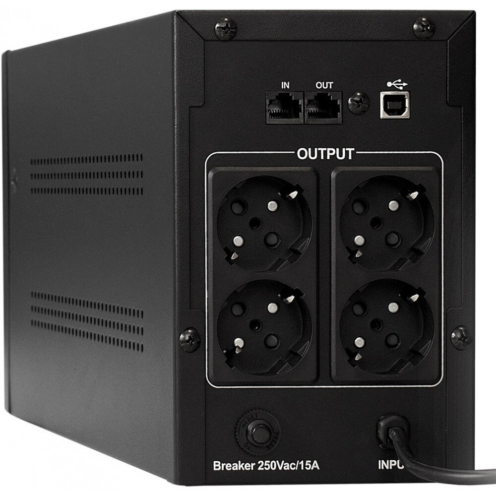 ИБП ExeGate SpecialPro Smart LLB-1000 LCD (C13,RJ,USB) детальное изображение - 2