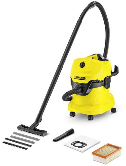 Пылесос Karcher WD 4, Желтый детальное изображение - 1