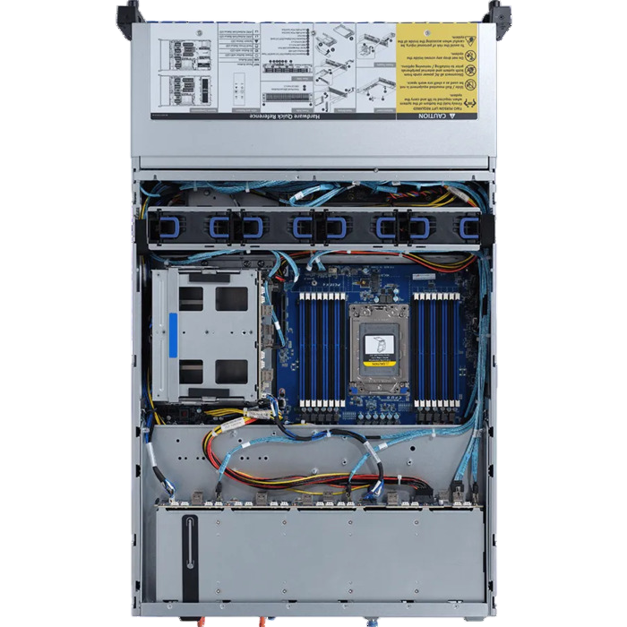 Серверная платформа Gigabyte R262-ZA0, 1200 Вт детальное изображение - 3