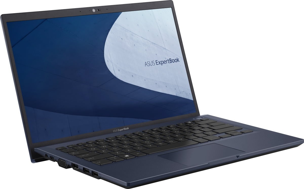 Ноутбук Asus ExpertBook B1 B1500CEAE, Intel Core i5 1135G7, RAM 8 ГБ, Синий, HDD 1000 ГБ + SSD 256 ГБ, Intel Iris Xe Graphics, без ОС детальное изображение - 2