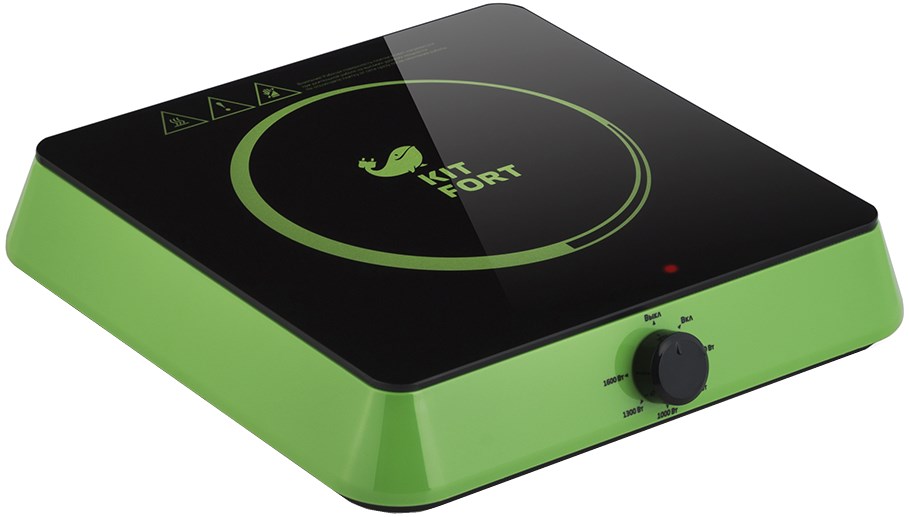 Плита KITFORT KT-113-2, Зеленый детальное изображение - 2