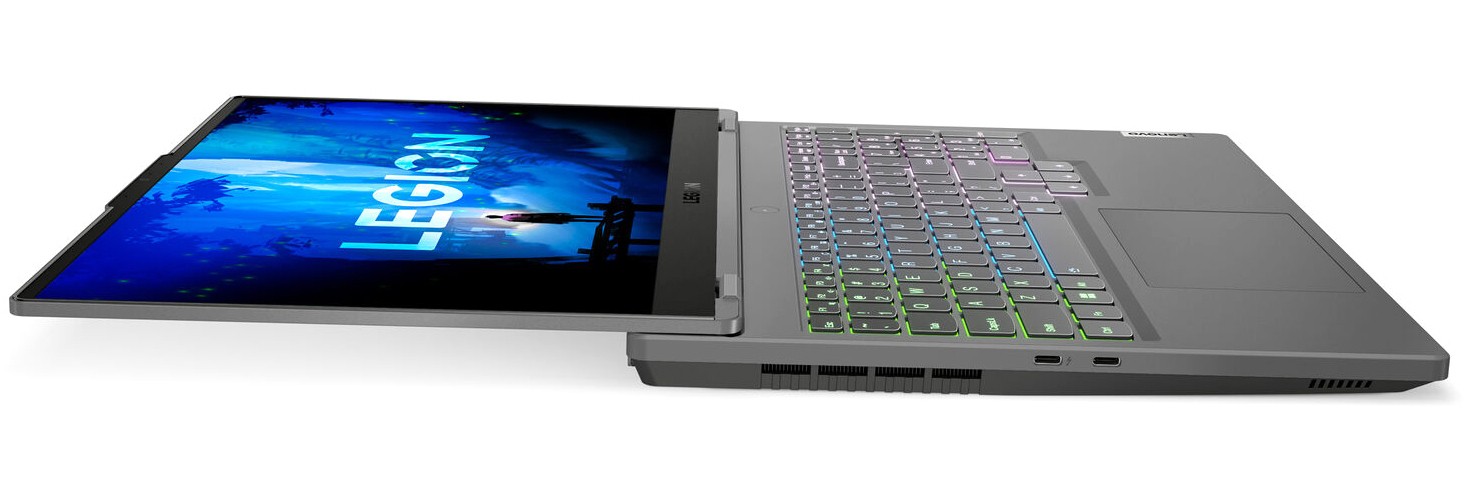 Ноутбук Lenovo Legion 5 15IAH7H, 82RB00BBUK, RAM 16 ГБ, SSD 1 ТБ, Серый детальное изображение - 4