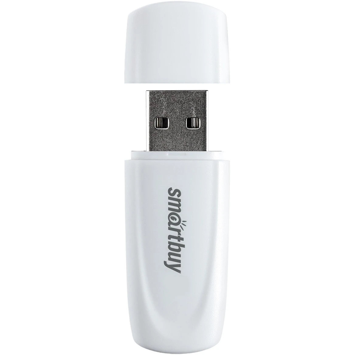 USB Flash накопитель SmartBuy Scout (SB128GB2SCW) 128 ГБ, Белый детальное изображение - 2