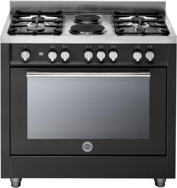 Плита ARDESIA PL96GG42V, Черный №1