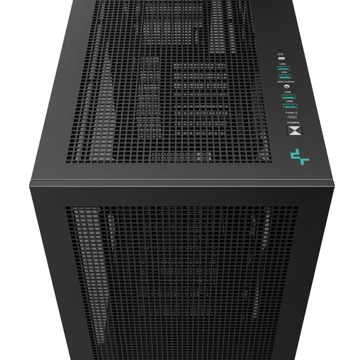 Корпус DeepCool MORPHEUS, Черный №4