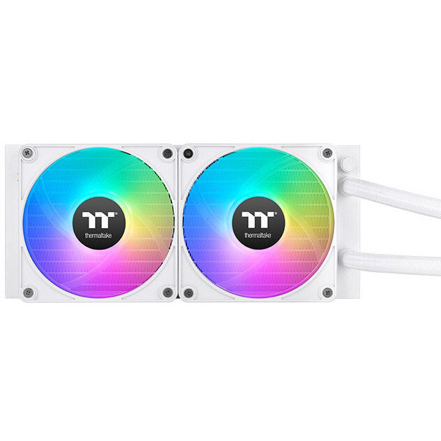 Система жидкостного охлаждения Thermaltake TH240 V2 Ultra EX ARGB Sync Snow Edition, Белый детальное изображение - 2