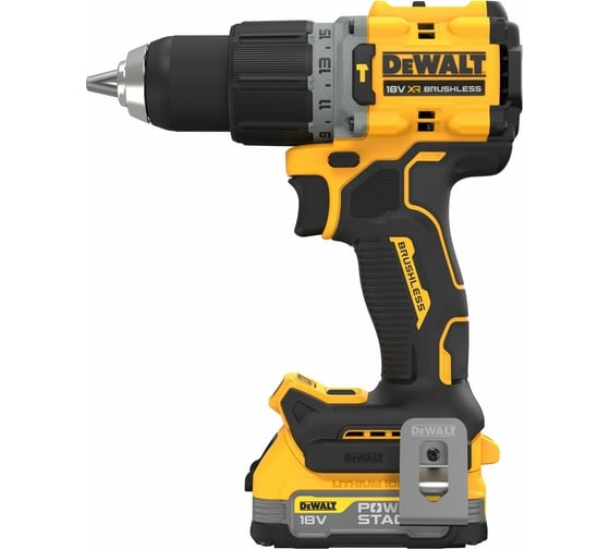 Аккумуляторная ударная дрель-шуруповерт DeWALT DCD805E2T-QW, 18 В, 90 Нм, 1.7 А·ч детальное изображение - 4