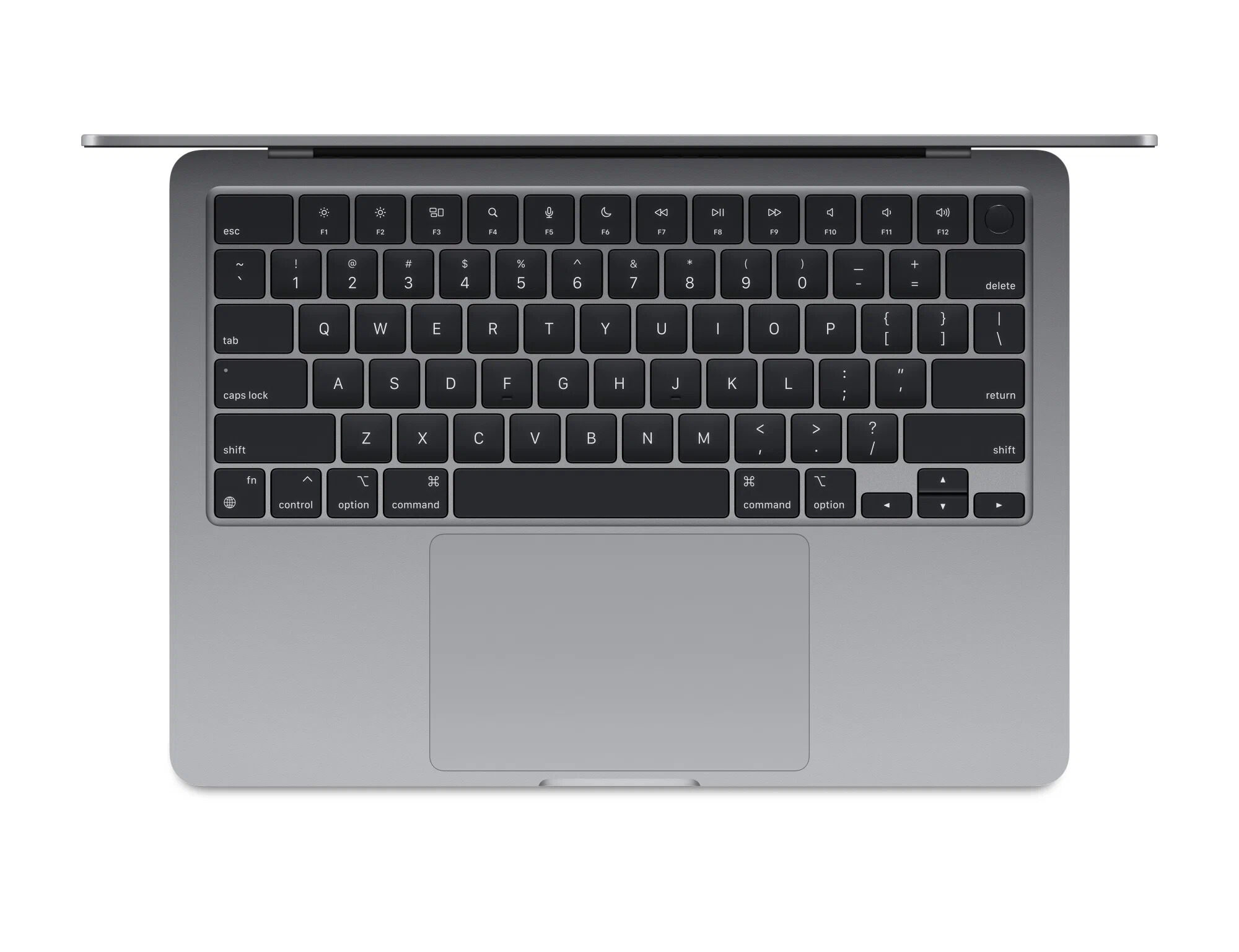 Ноутбук Apple MacBook Air 13 2024, RAM 24 ГБ, Space gray, SSD 512 ГБ, Apple graphics 10-core детальное изображение - 2
