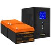 ИБП ExeGate SineTower SZ-1500.LCD.AVR.2SH.1C13.USB + 2x HRL 12-26 (26Ач) вариант - 1
