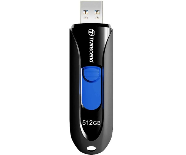 USB Flash накопитель Transcend JetFlash 790 (TS512GJF790K) 512 ГБ, черный детальное изображение - 1