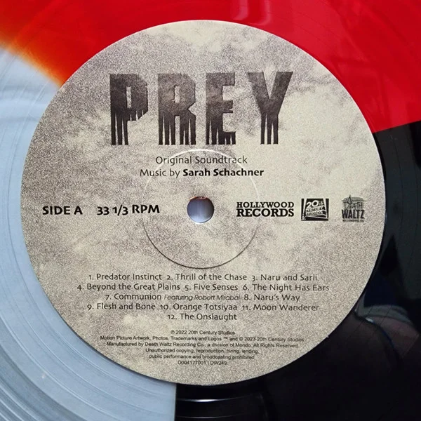 Виниловая пластинка OST – Sarah Schachner – Prey – Tri–color LP детальное изображение - 3