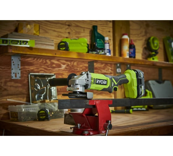 Углошлифмашина Ryobi ONE+ RAG18115-0 5133005402, 115 мм, 9000 об/мин №4