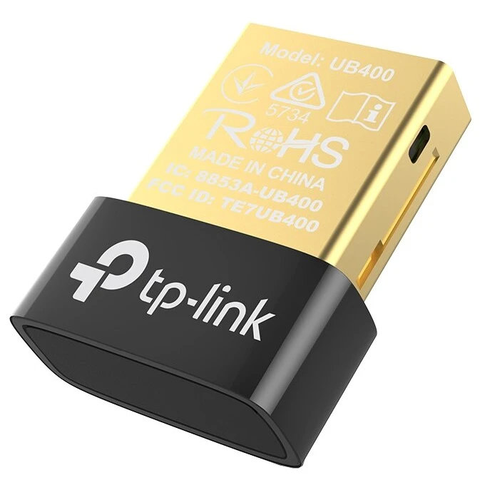 Bluetooth адаптер TP-Link UB400, Bluetooth 4.0, Черный детальное изображение - 1