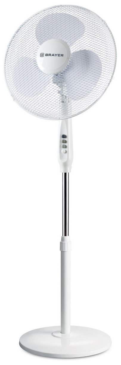 Вентилятор Brayer BR4961WH, 40 Вт, Белый детальное изображение - 2