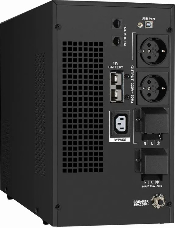 ИБП ExeGate SineTower SZ-5000.LCD.AVR.2SH.1C13.T.RJ.USB детальное изображение - 2