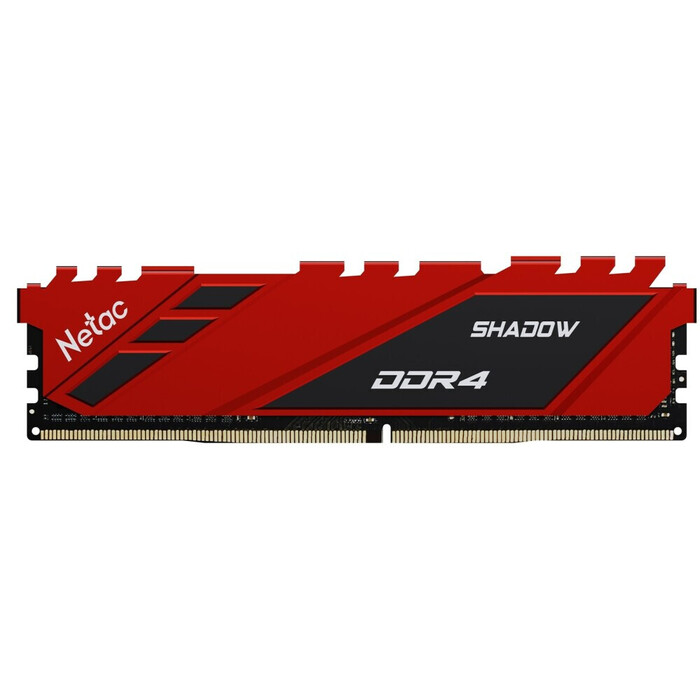 Оперативная память Netac Shadow Red DDR4 3200MHz, NTSDD4P32SP-08R, 8 Гб №1