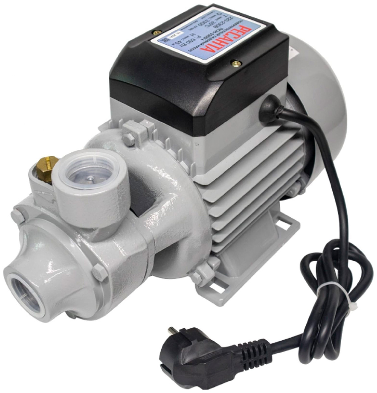 Насос поверхностный Ресанта ПСН-3300Ч, 55 л/мин, 25 мм, напор 45 м, d=25 мм, 650 Вт, Серый детальное изображение - 2